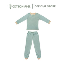Load image into Gallery viewer, Green Long Sleeve Pyjamas With Polka Dot Full Print