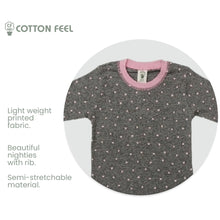 Load image into Gallery viewer, Dark Grey Long Sleeve Pyjamas With Polka Dot Full Print