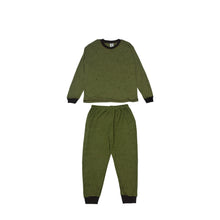 Load image into Gallery viewer, Army Green Bear Long Sleeve Pyjamas
