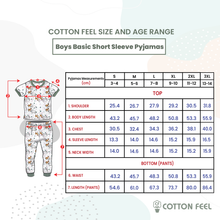 Load image into Gallery viewer, Grey Cars Short Sleeve Pyjamas