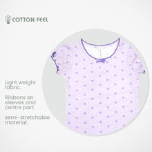 Load image into Gallery viewer, Purple Stripe Short Sleeve Pyjamas