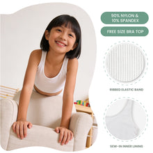 Load image into Gallery viewer, White Modal Bra Strap &amp; Lining
