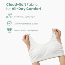 Load image into Gallery viewer, White Modal Bra Strap &amp; Lining
