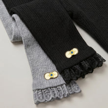 Load image into Gallery viewer, Grey/Black Knit Legging
