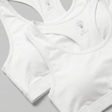 Load image into Gallery viewer, White Modal Bra Razor Back Design With Pad
