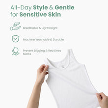 Load image into Gallery viewer, White Cotton Tank Top
