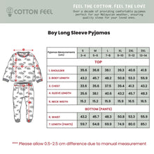 Load image into Gallery viewer, Green/Beige/Blue Long Sleeve Pyjamas With Party, Sports &amp; Education Stationery Full Print
