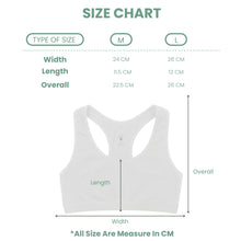 Load image into Gallery viewer, Black/White Modal Bra Razor Back Design Lining

