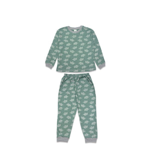 Green Elephant Long Sleeve Pyjamas
